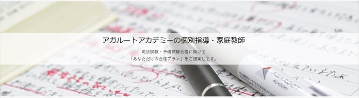 アガルート司法試験個別指導