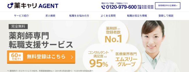 薬キャリエージェント