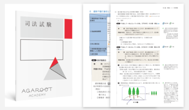 アガルート司法試験講座,テキスト