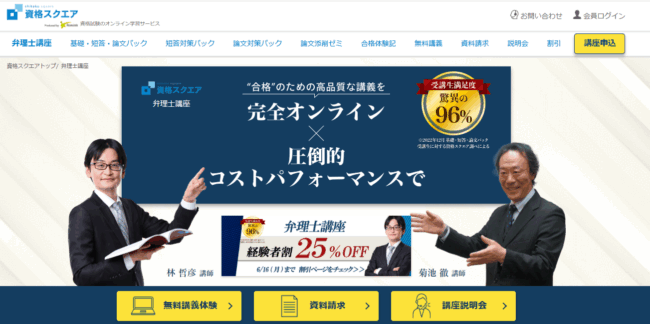資格スクエア,弁理士