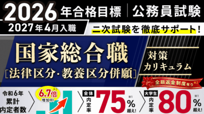 アガルートの公務員試験講座の評判は？費用や合格率・他の講座