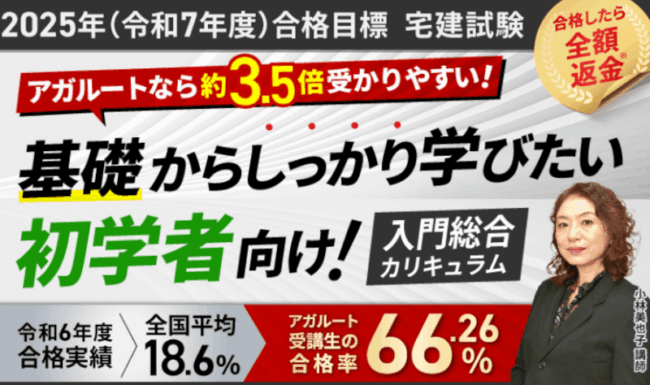 アガルート 宅建