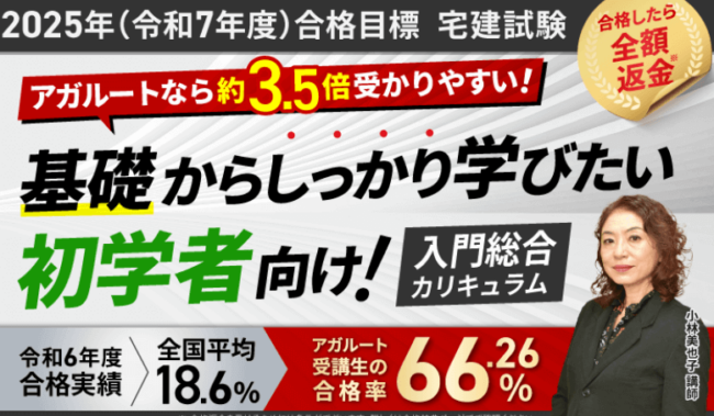 アガルート　宅建士
